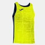 Joma101928.321.M Canotta Elite VIII Blu Navy Fluo
