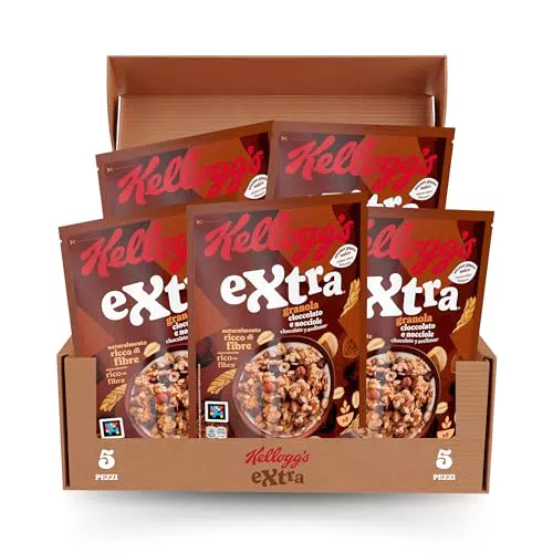 Kellogg's Extra Cioccolato e Nocciole, 375g