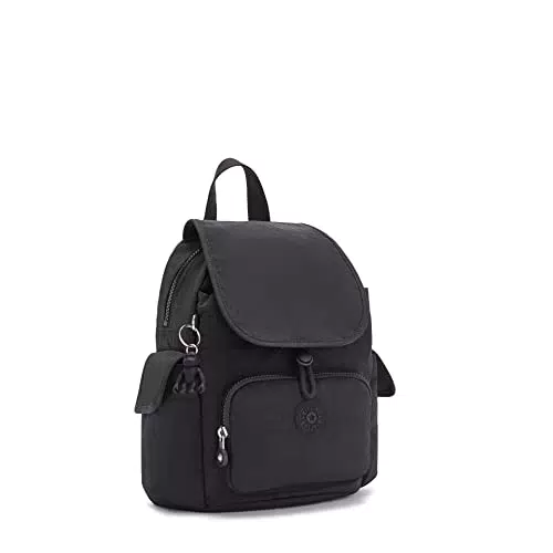 Kipling City Pack Mini, Zaino Piccolo, Black Noir
