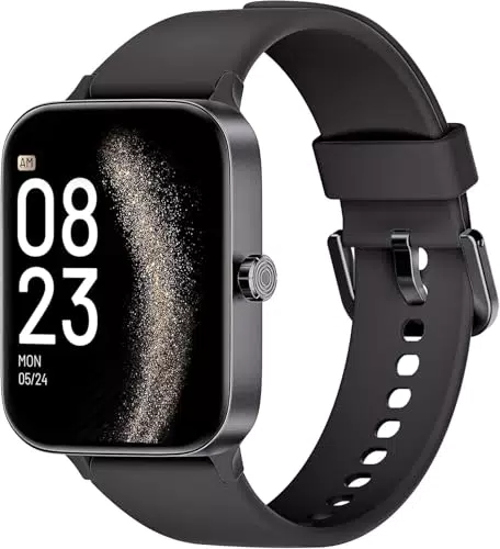 KIUVKAS Smartwatch Uomo e Donna, Full Touch Screen, Fitness Tracker e Monitor Sonno