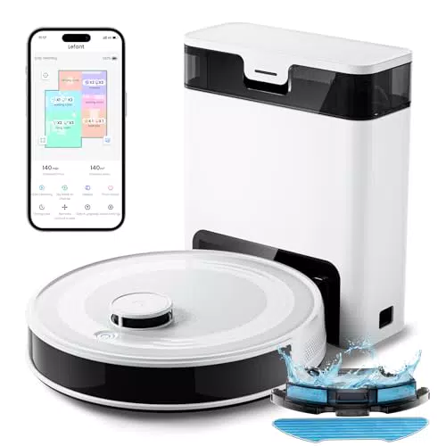 Lefant M2Pro Robot Aspirapolvere Lavapavimenti con Mappatura