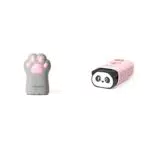 Legami Temperino con Contenitore Doppio Foro per Matite e Gomma Profumata Panda