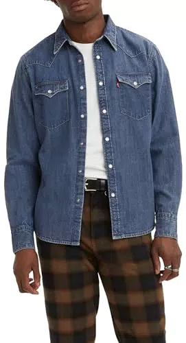 Levi's Barstow Western Standard per Uomo - Maglietta Casual e Versatile