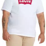 Levi's Big & Tall Graphic Tee Uomo - Batwing Srt Black