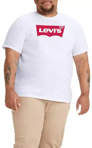 Levi's Big & Tall Graphic Tee Uomo - Batwing Srt Black