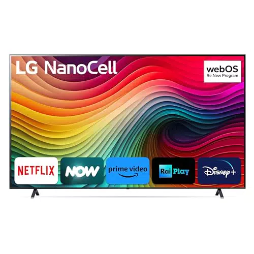 LG NanoCell 86'', Serie 81 2024, 86NANO81T6A, Smart TV 4K