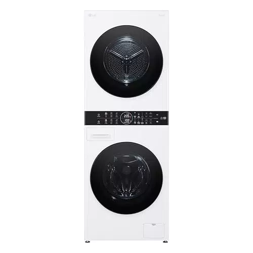 LG WashTower WT1210WWF Colonna Bucato: Lavatrice e Asciugatrice Insieme