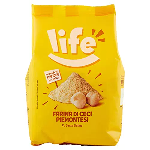 Life Farina di Ceci Senza Glutine - Ideale per Ricette Healthy
