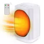 Lightswim Stufa Elettrica Portatile Oscillante 1200W con 3 Modalità per Interni