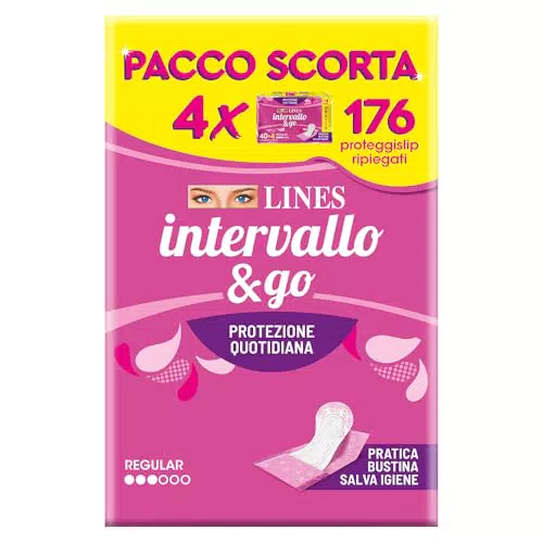 Lines Intervallo & GO Ripiegato Proteggislip - Comfort e Sicurezza Assicurati