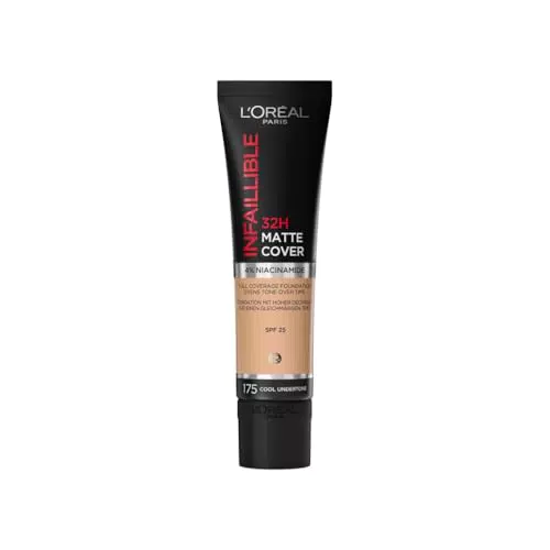 L'Oréal Paris Fondotinta Infaillible Matte Cover 32H - Copertura Totale