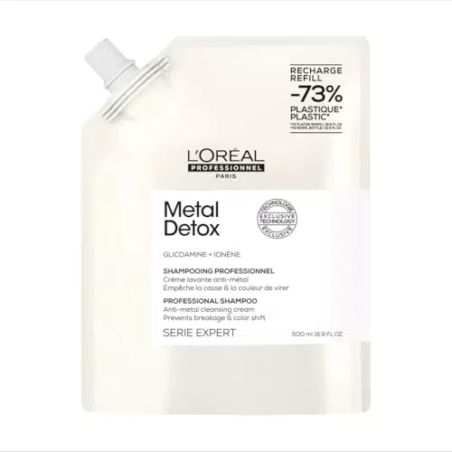 L'Oréal Professionnel Shampoo Ristrutturante per Capelli Danneggiati Metal Detox