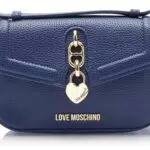 Love Moschino, BORSA A SPALLA Donna, Blu, Taglia unica