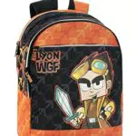 Lyon Gamer Zaino Scuola Ufficiale con Ampi Spazi e Spallacci Regolabili