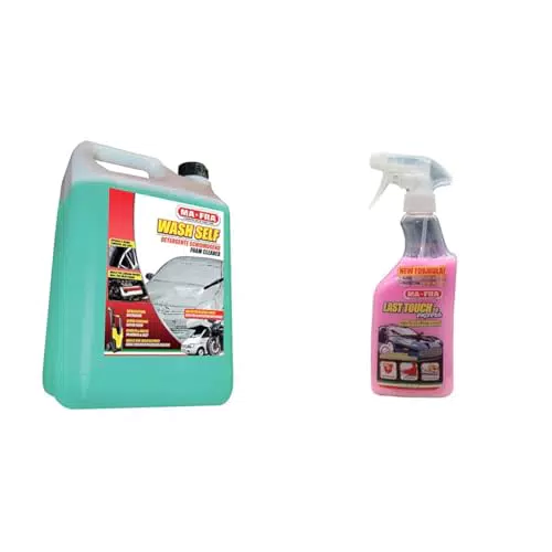Ma-Fra Detergente Schiumogeno Concentrato e Cera Liquida per Carrozzeria Auto