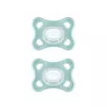 MAM Ciuccio Comfort in set da 2 pezzi, particolarmente piccolo e leggero