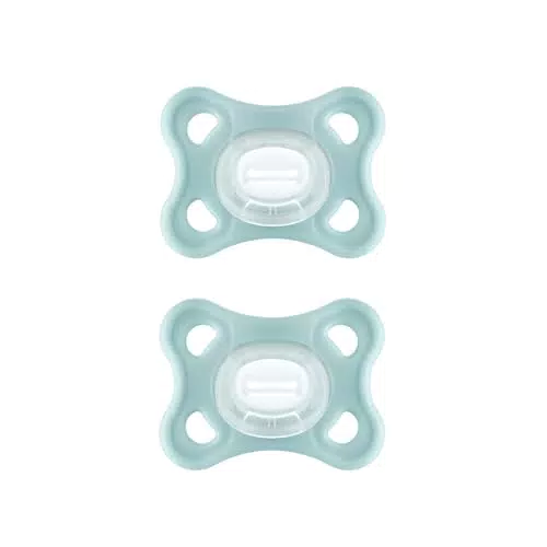 MAM Ciuccio Comfort in set da 2 pezzi, particolarmente piccolo e leggero