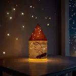 Maricart Lampada LED Snoopy Abat Jour Notturna per Bambini e Neonati
