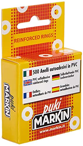 Markin Anelli Autoadesivi in PVC - Modello 260PUKIT