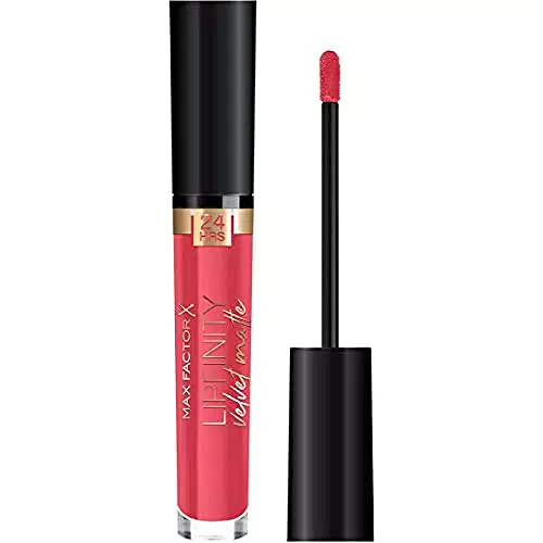 Max Factor Rossetto Matte Liquido Lipfinity Velvet Idratante Waterproof No Transfer
