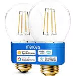 Meross Lampadine Smart LED dimmerabili E27 compatibili con Alexa e HomeKit