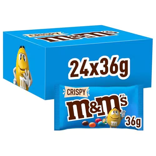 M&M's Crispy Confetti Al Cioccolato Contenenti Riso Soffiato