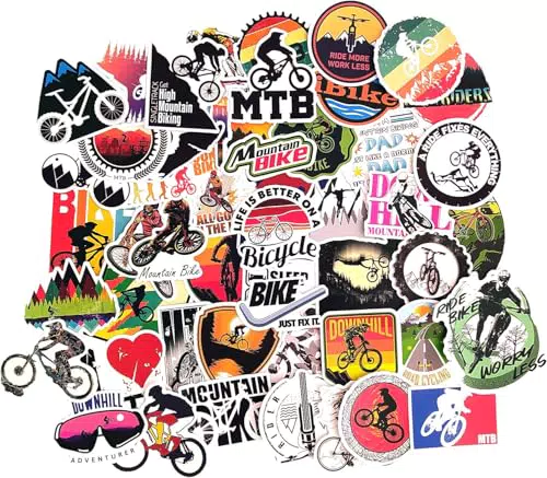 MTB Adesivi Decalcomanie per Biciclette, Sticker per Mountain Bike e BMX