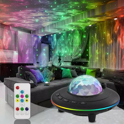 Mycket Proiettore Stella LED per Bambini con Telecomando e Timer