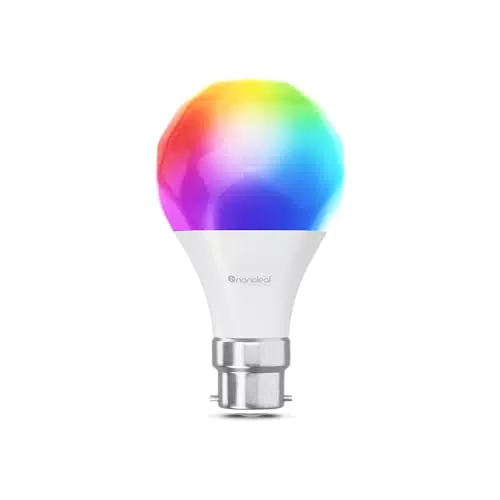 Nanoleaf Lampadina LED Smart Dimmerabile B22 RGBW con Matter e Bluetooth