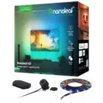 Nanoleaf Striscia Luminosa 4D per TV e Schermi fino a 65 con Smart RGBW