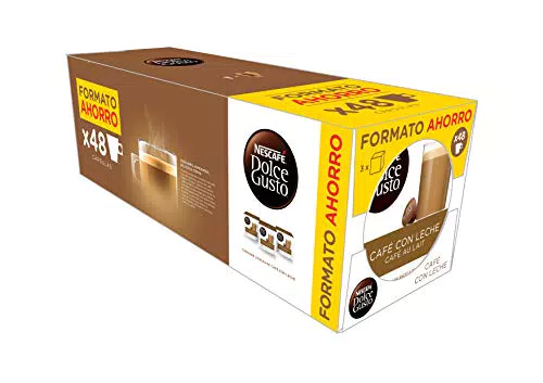 Nescafé Dolce Gusto Caffelatte - Confezione da 3 Scatole da 16 Capsule