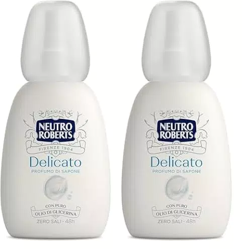 Neutro Roberts Deodorante Vapo Delicato Zero Sali di Alluminio 48h