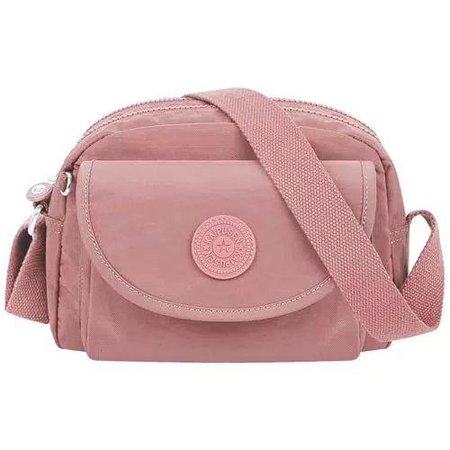 NEWIROVE Borsa Tracolla Donna Nylon Borsetta Tracolla Donna Piccola Impermeabile Borse A Tracolla Con Tracolla Regolabile Multitasche Borsa Spalla Donna Leggera Per Scuola Casual Viaggi