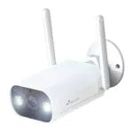 NIVIAN Telecamera Bullet Wifi 2.4GHz 2K IP66 con Rilevamento Umano AI e Visione Notturna
