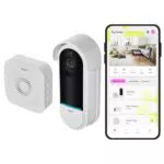 Omajin Campanello Intelligente 2K Wireless con Rilevamento Movimenti e Audio Bidirezionale
