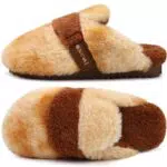 ONCAI Pantofole Donna Comode in Peluche con Suola Antiscivolo e Memory Foam