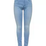 ONLY 15129693, Jeans Skinny Donna, Nero, 38 /L32