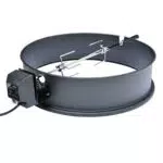 Onlyfire Kit Arrostire per Grill Girarrosto con Motore Elettrico per BBQ
