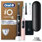Oral-B Spazzolino Elettrico Ricaricabile iO 6 con Testine di Ricambio