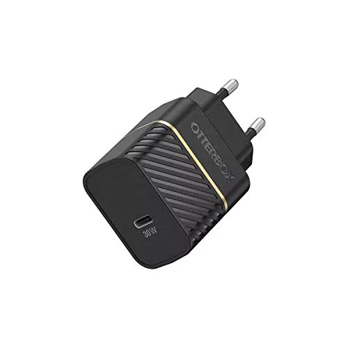 OtterBox EU Caricatore murale GAN USB-C PD 30W, carica Fast Charge per Smartphone e Tablet