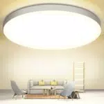 Ouila Plafoniera LED Soffitto 24W, 4000K 2000LM IP44 Rotonda Ø28CM per Ambienti