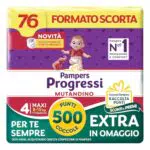 Pampers Progressi Mutandino Junior - 500 Punti Coccole Extra in Omaggio