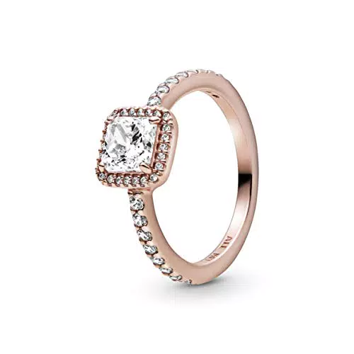 Pandora Anello Elegance Timeless placcato in oro rosa con zirconi cubici