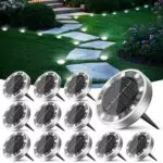 Peasur Faretto Solare da Giardino Impermeabile per Esterni e Paesaggio