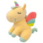 Unicorno Peluche con Ali Arcobaleno Kawaii per Bambini - Giocattolo Morbido