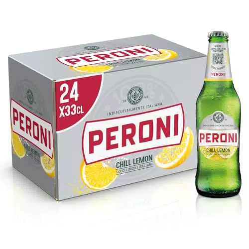 Peroni Chill Lemon - Birra Radler al Limone, Gusto Naturale e Bilanciato