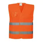 Portwest C494 Gilet Mezza Rete ad Alta Visibilità, Arancione