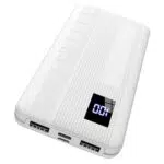 Power Bank, 10000mAh powerbank Sottile 5V/3A Ricarica Rapida