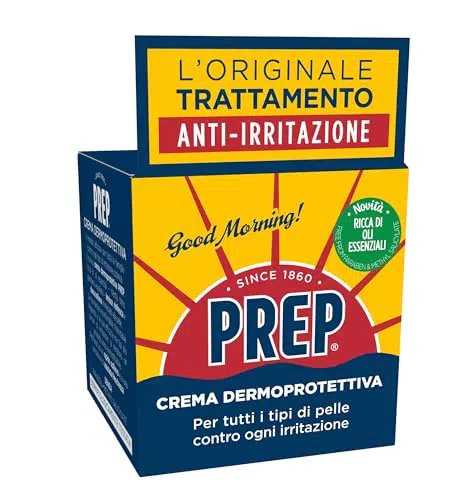 Prep, Crema Dermoprotettiva, Crema Lenitiva per Tutti i Tipi di Pelle