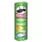 Pringles Sour Cream e Onion - Snack Salato al Gusto Cipolla e Panna Acida